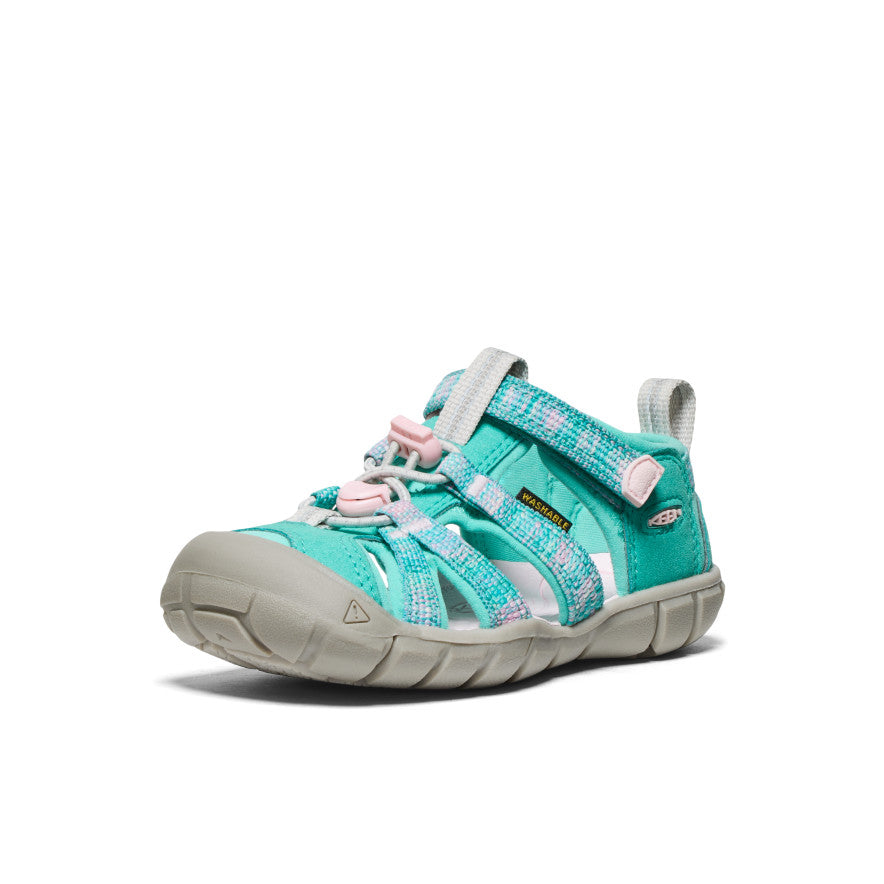 Bleu turquoise vif/Rose rigolo
