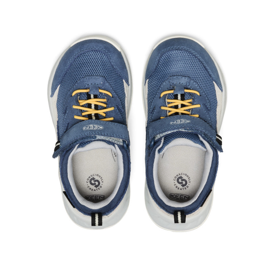 Chaussures de randonnée imperméables Hightrail pour petits enfants Vintage Indigo/Alloy