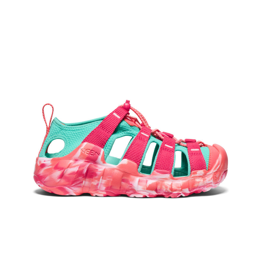 Sandales Hyperport H2 pour enfants Framboise/Bleu piscine