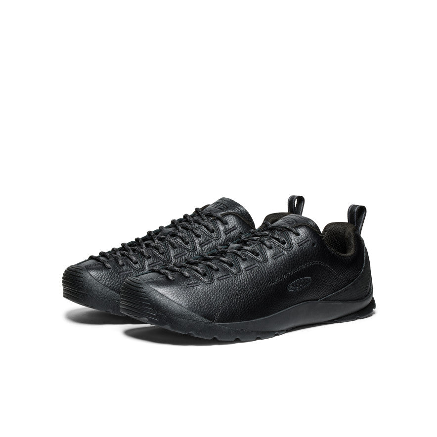 Baskets Jasper pour hommes Cuir lisse noir