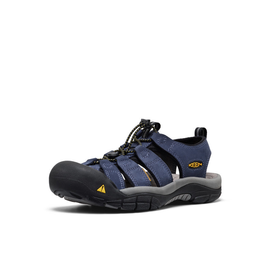 Sandales en cuir Newport pour hommes Académie navale