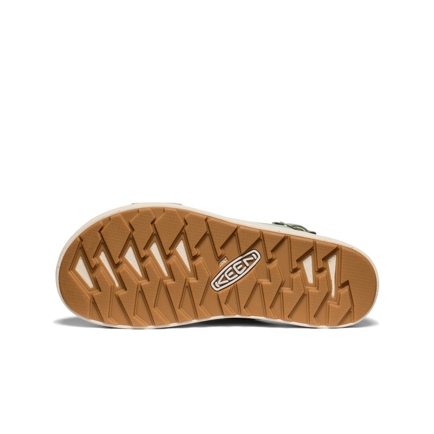 Sandalias cruzadas Elle Luxe para mujer Vert granit/Vert granit