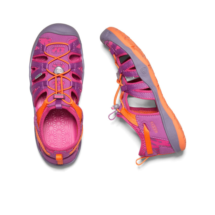 Sandales Moxie pour enfants Vin violet/Capucine