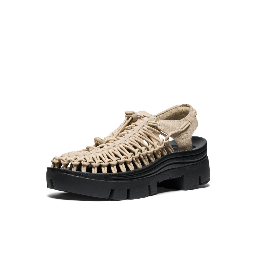 Baskets UNEEK PLT unisexes Safari/Noir