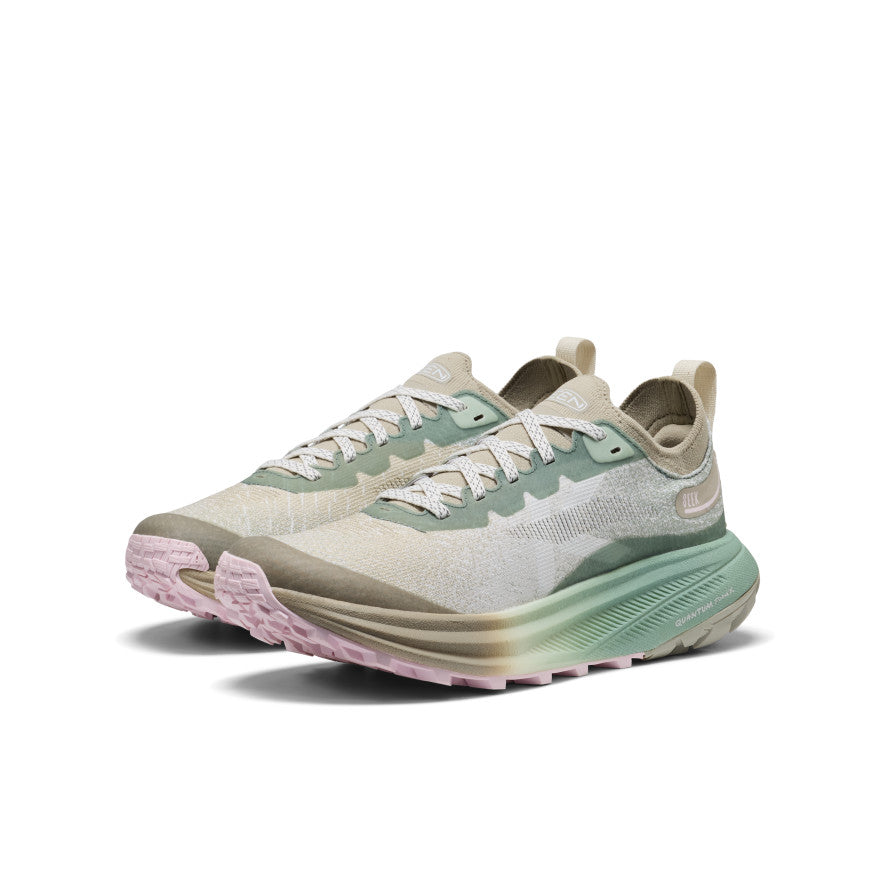 Zapatillas de trail Seek para mujer Nénuphar/Pierre d'abbaye -  2
