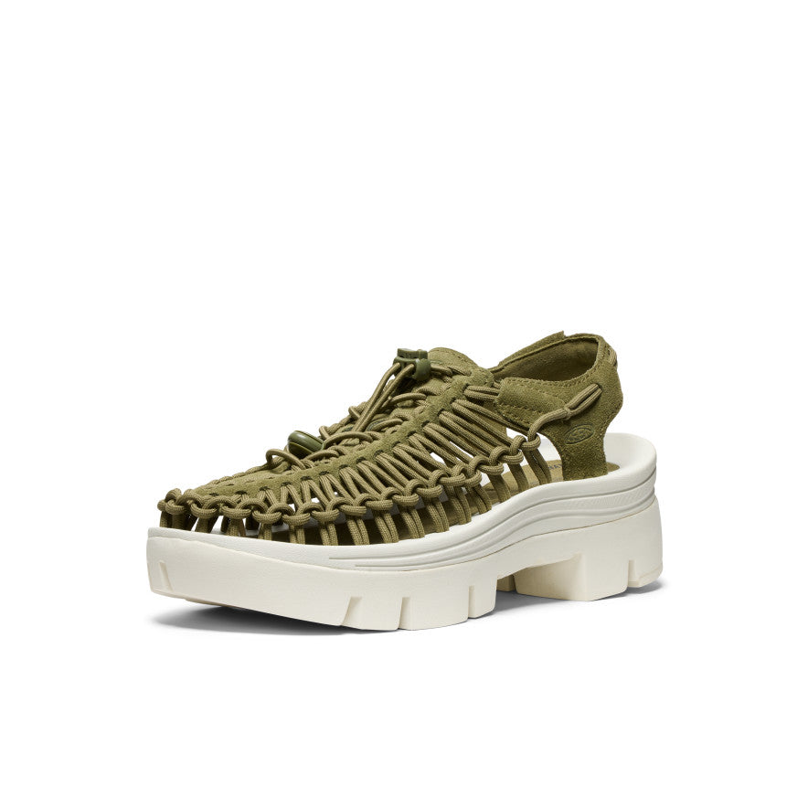 Baskets UNEEK PLT unisexes Martini Olive/Étoile Blanche