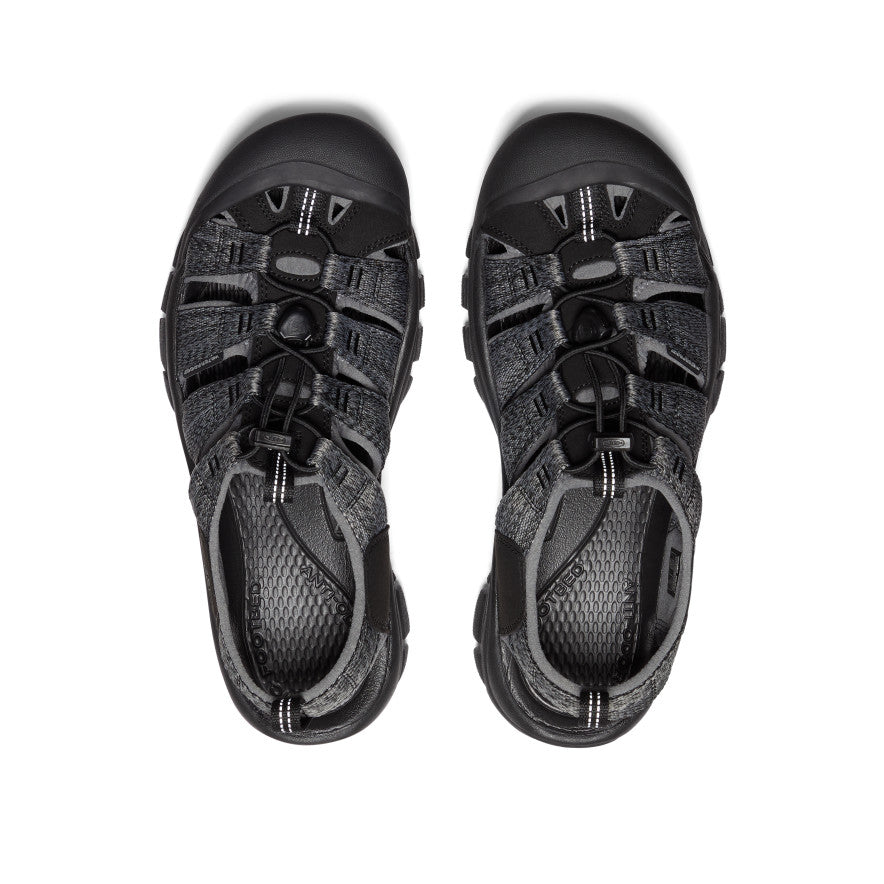 Sandales Newport H2 pour hommes Noir/Gris acier