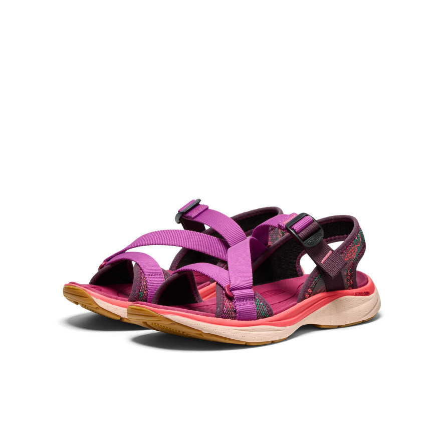 Sandales Leiki à bout ouvert pour femme Plum Perfect/Dubarry -  2