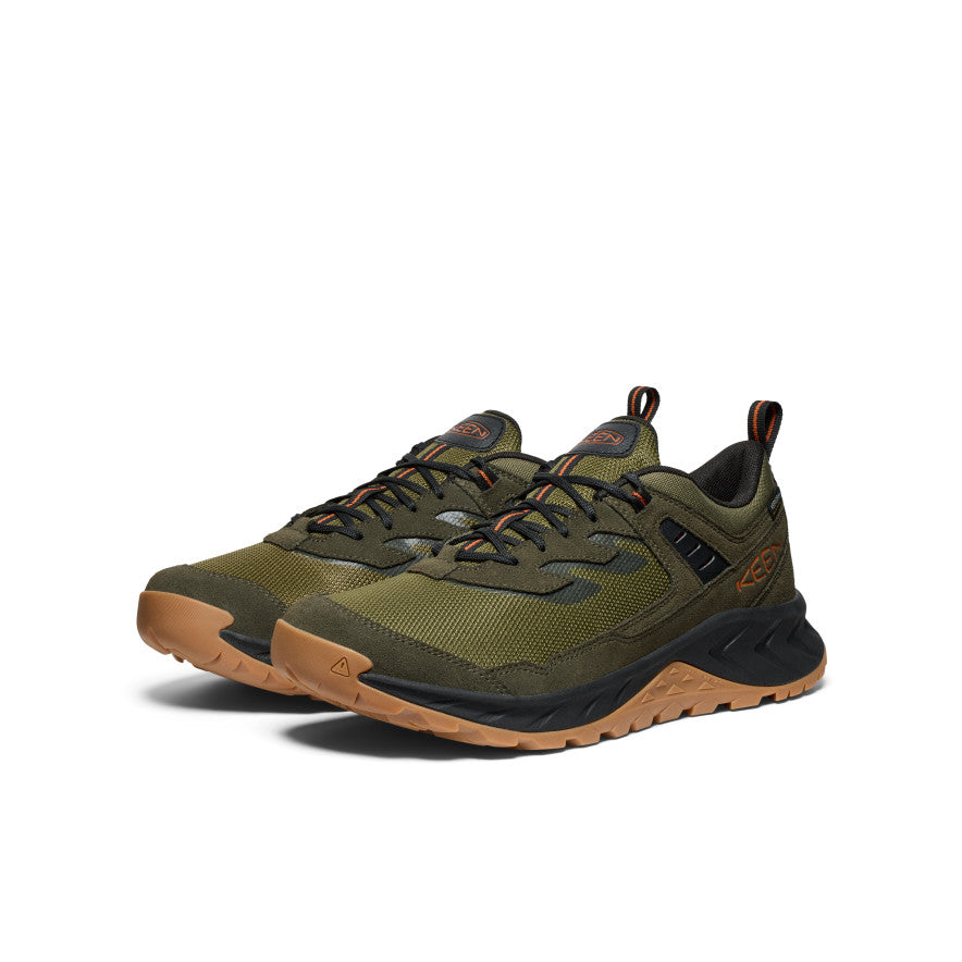 Chaussure de randonnée imperméable Hightrail pour homme Mousse d'hiver/Flamme dorée -  2