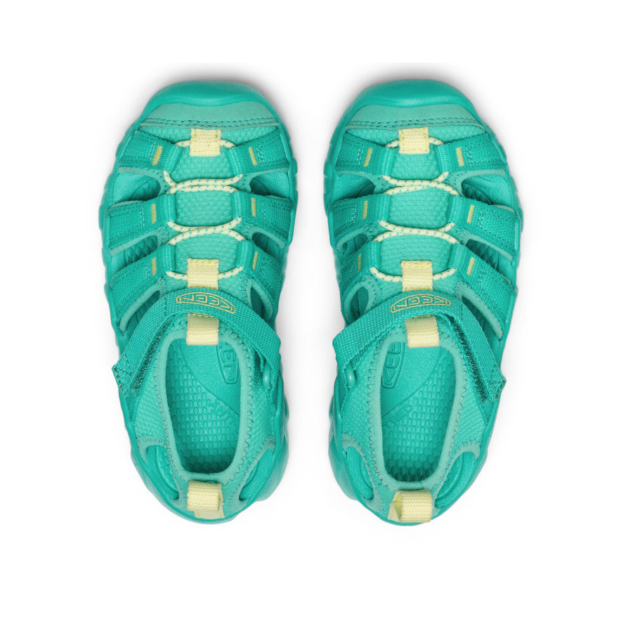 Sandale Hyperport H2 pour jeunes enfants Bleu turquoise vif/Jaune ciré