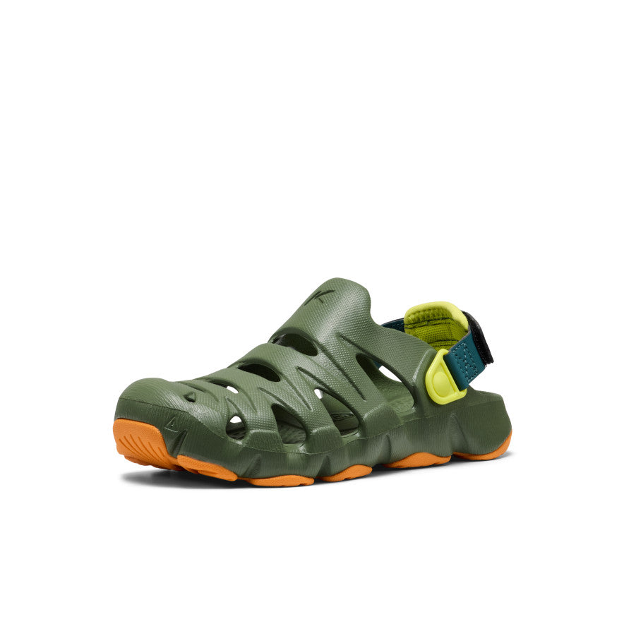 Sabots HyperFLT pour enfants Bronze Green/Orange Peel -  3