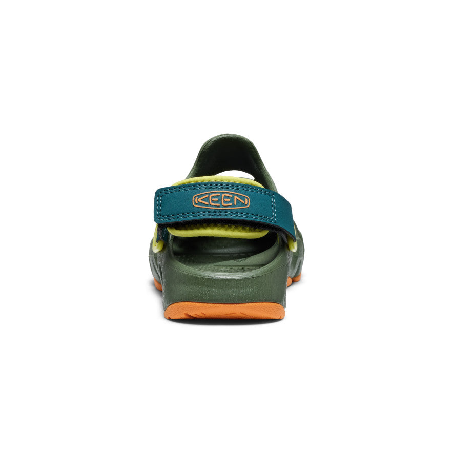 Peau vert bronze/orange